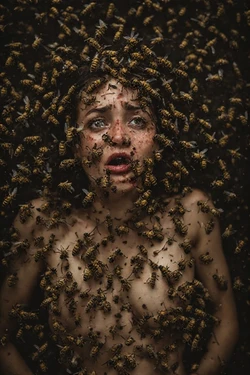 [Burn333] Animals, critters, and insects, in dark holes [AI Generated]