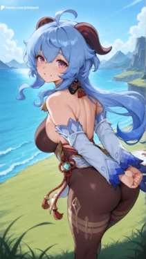 [Stoker] Ganyu Mountaain trip [Genshin Impact] [AI Generated]