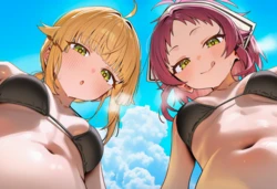 [MIYUのアトリエ] ♡アイシャとノルンに一滴残らず搾り取られる話♡【擬音あり】(Patreon) [AI Generated]