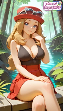 [SugaryKitty] Serena (Pokémon) [AI Generated]