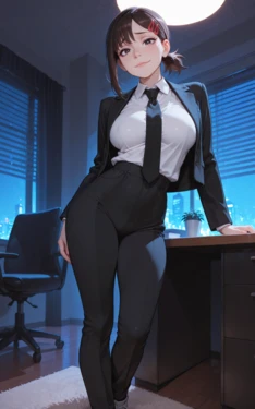 [DeeForge] Kobeni Higashiyama - Late Night Office [AI Generated]