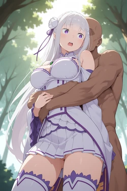 [GuLuShi] [Re:Zero] Emilia エミリア 196P (Patreon) [AI Generated]
