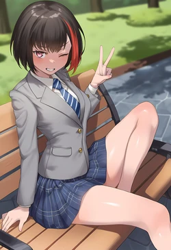 [blackmelon] ヤリチンの虜になった蘭ちゃん [AI Generated]