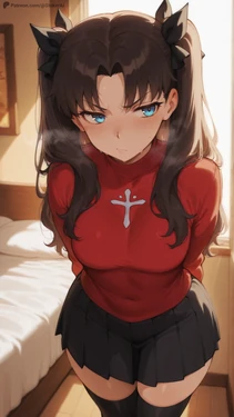 [Stoker] Rin Tohsaka Distinguished heiress [FATE] [AI Generated]