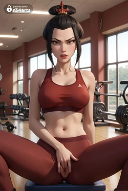 [r34arts] Azula (Avatar) 05 (Gym) (2026-04-29) [AI Generated]