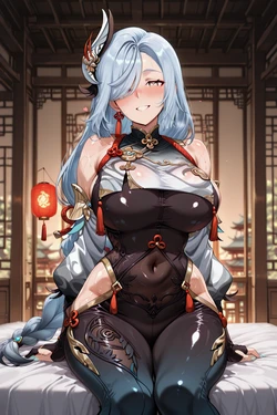 [ABX] Shenhe/申鶴(Genshin) 222P (Patreon) [AI Generated]
