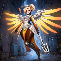 [Renzen] [Commission] Mercy x Genji - 56 images (Patreon) [AI Generated]
