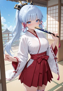 [prprbecause] Kamisato Ayaka (Genshin Impact) + 3 animations [AI Generated]