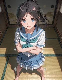 [SAKIAI] Kasaki Nozomi Sex in the ryokan (Patreon) [AI Generated]