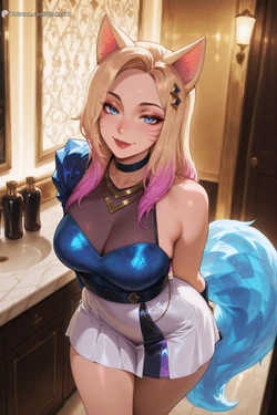 [Stoker] Ahri KDA All Out VIP meeting [LOL] [AI Generated]