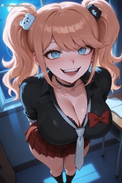 [Stoker] Junko enoshima-Ultimate Despair [Danganronpa] [AI Generated]