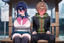 [Aonie] [request]Sayaka Maizono&Makoto Naegi-ダンガンロンパ (Patreon) [AI Generated]