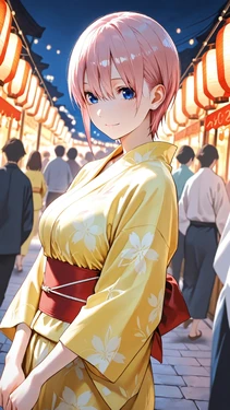 [AI Generated] 浴衣：五等分の一