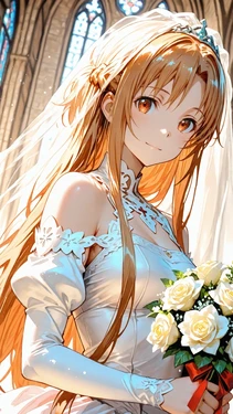 [AI Generated] 6月の花嫁 ２