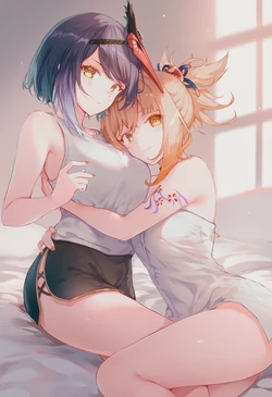 [Stormia] Kujou Sara & Yoimiya | Genshin Impact | 169p [AI Generated]