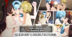 [PastaPaprika] Eula's Harem - Amber & Mika