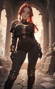 [DeeForge] Maelle - Ruins at Sunset [AI Generated]