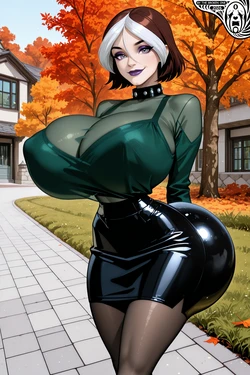 [ByTheBroken1] "Rogue" From "X-Men Evolution" [AI Generated]