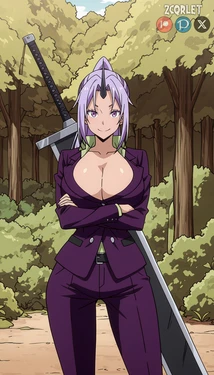 [Zcqrlet] Shion (紫苑) - Tensei Shitara Slime Datta Ken (転生したらスライムだった件) - 3 Outfits [AI Generated]