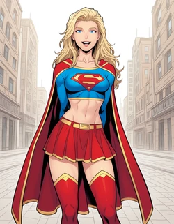 [Spairk1313] Kara Zor-El "Supergirl" (adult) スーパーガール [AI Generated]