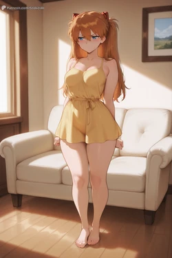 [Stoker] Asuka langley-Feliz Jueves! [Evangelion] [AI Generated]
