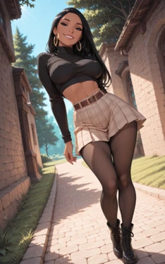 [DeeForge] Pocahontas - Autumn Stroll (Pt 1 and Pt 2) [AI Generated]
