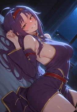 [Kanamiecchi] Konno Yuuki A (sword art online) (High Quality) [AI Generated]