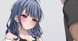 [あまみだれ] しーちゃんに仕方なく見抜きさせてもらってぶっかけ♡