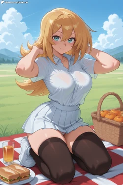 [Stoker] Dark Magician girl-Afternoon meal [Yu-Gi-Oh] [AI Generated]