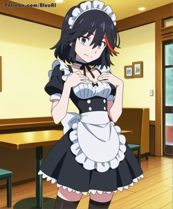 [Bluu AI] [Extra] Ryuuko Matoi | Kill la Kill [AI Generated]