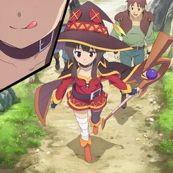 [zzz7/420k ryujin] Yunyun + Megumin (KonoSuba) [AI Generated]