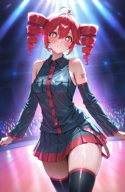 [Flowersbeautiful] 10b7.重音テト BBC VOCALOID【232p】 [AI Generated]