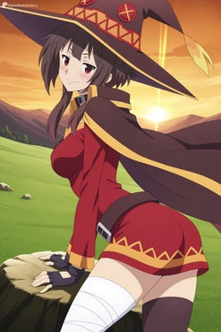 [Digital Waifu Gallery] Megumin - KonoSuba [Tier 2] [AI Generated]