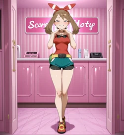 (kiryu chan) May ハルカ (pokemon) [AI Generated]