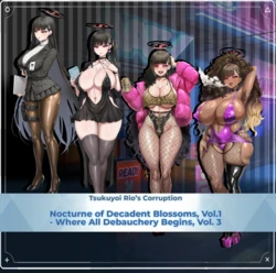 Rio Tsukatsuki’s Corruption — Nocturne of Decadent Blossoms, Vol.1 )(Where All Debauchery Begins, Vol. 3) (White Flavor No. 3 [Pixiv] 111228391) [AI Generated]