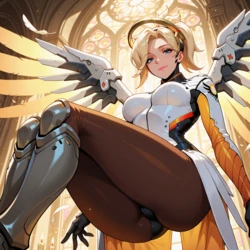 [Hentai Hideout] ⭐ Mercy | Overwatch | Full Set [AI Generated]