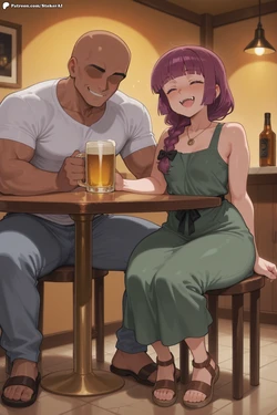 [Stoker] Kikuri Hiroi-past of drinks [Bochi the rock] [AI Generated]
