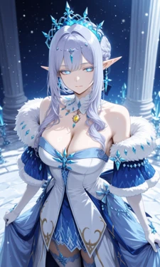 [Daewi] Anastasya Feodorovna Snezhnaya - Tsaritsa| Genshin Impact (Patreon) [AI Generated]