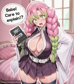 [xDomiKami] Demon Slayer Mitsuri - My GF Cucked Me For My Birthday (110pg) (Patreon) [AI Generated]