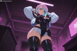 [Stoker] Lucy Kushinada-Neon Dreams [Cyberpunk:EdgeRunners] [AI Generated]