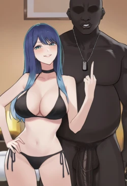 WarOfFree98 - Kurokawa Akane X BBC (Uncensored) [AI Generated]