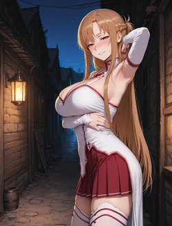 [AiFishBall] Asuna Yuuki 03 (97P) (Patreon) [AI Generated]