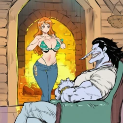 [Gudio-gudio] Nami x Arlong (Patreon) [AI Generated]