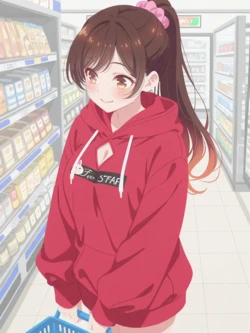 [Biji Astro/BijiAstronomi] Mizuhara Chizuru [Convenience Store] 158P 🔞 (Patreon) [AI Generated]