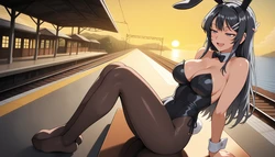 [ArtSinof] [New Artwork] Mai Sakurajima — Rascal Does Not Dream of Bunny Girl Senpai (Patreon) [AI Generated]