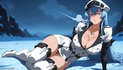 [ArtSinof] [New Artwork] Esdeath — Akame ga Kill! (Patreon) [AI Generated]
