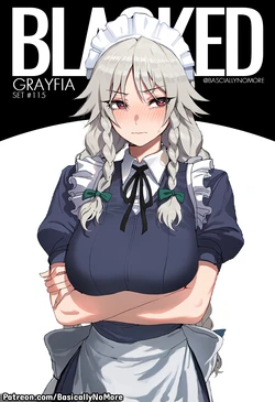 [BasicallyNoMore] Grayfia Lucifuge (High School DxD) Blacked | Set #115 | Commission (Patreon) [AI-generated]