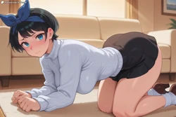 [Stoker] Sarashina Ruka-New employee [Rent A Girlfriend] [AI Generated]