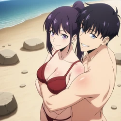 [BlackARTai] [66] Jinah x Jinwo (Patreon) [AI Generated]
