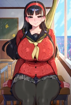 [Souffle] Amagi Yukiko | 天城雪子 [Newest Model 🌟] [T5 Request 🏆] [BWC] Image Set ✨ (Patreon) [AI Generated]